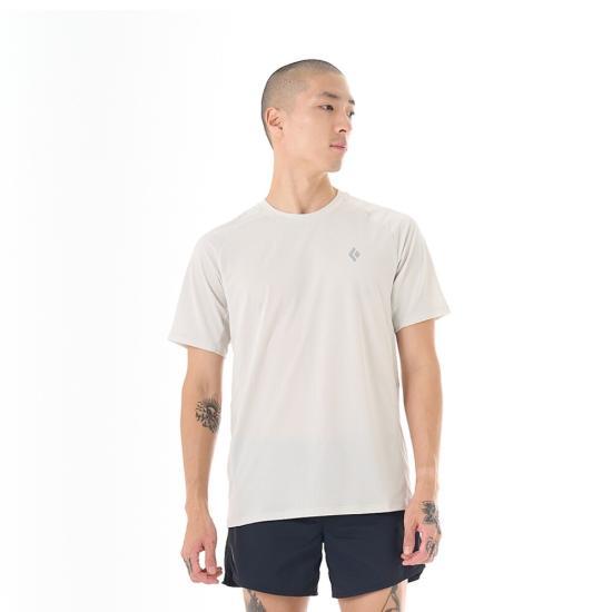 Black Diamond Short Sleeve T-Shirt for Men QAMAP752427 ALLOY DOM