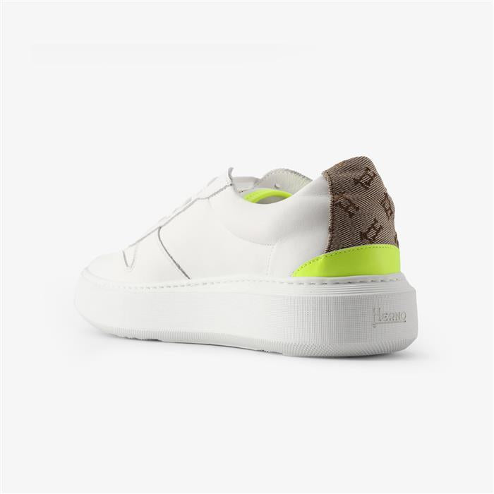 Herno Leather Low-Top Sneakers Women’s White