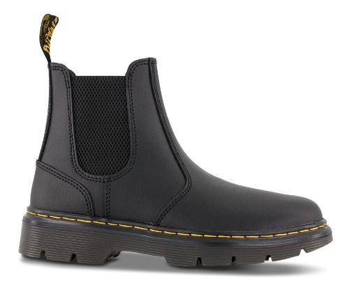 Dr.Martens Black Leather Lace-Up Combat Boots for Men 43295001 DOM