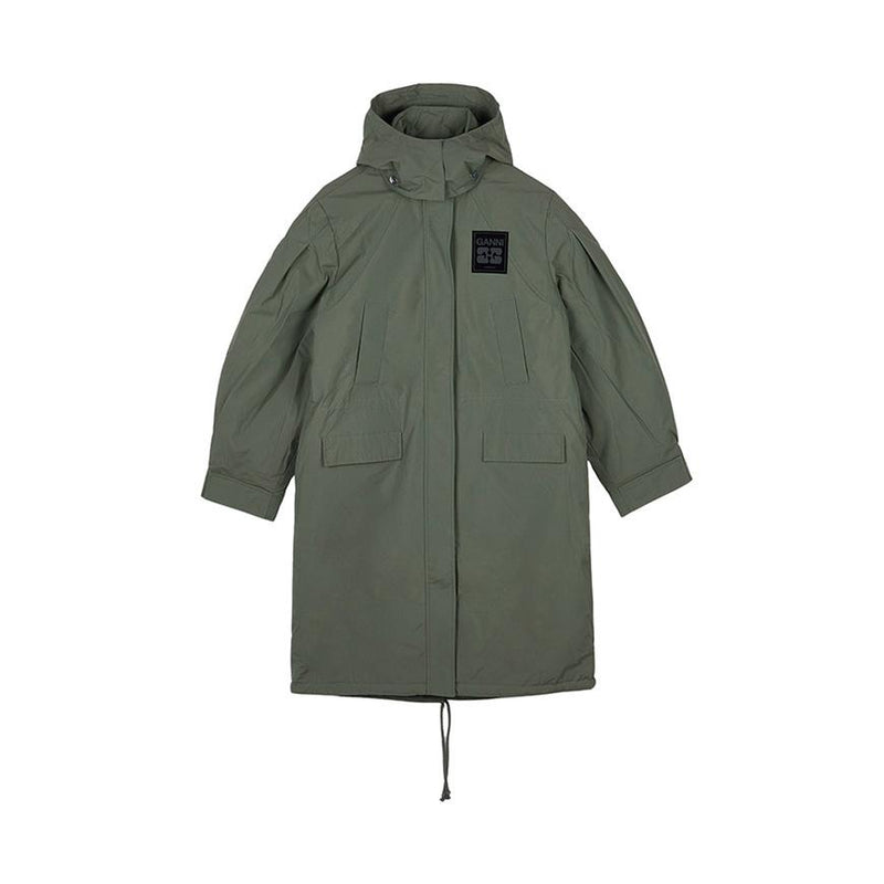 GANNI Women’s Triple-Layer Parka Coat W1013 861