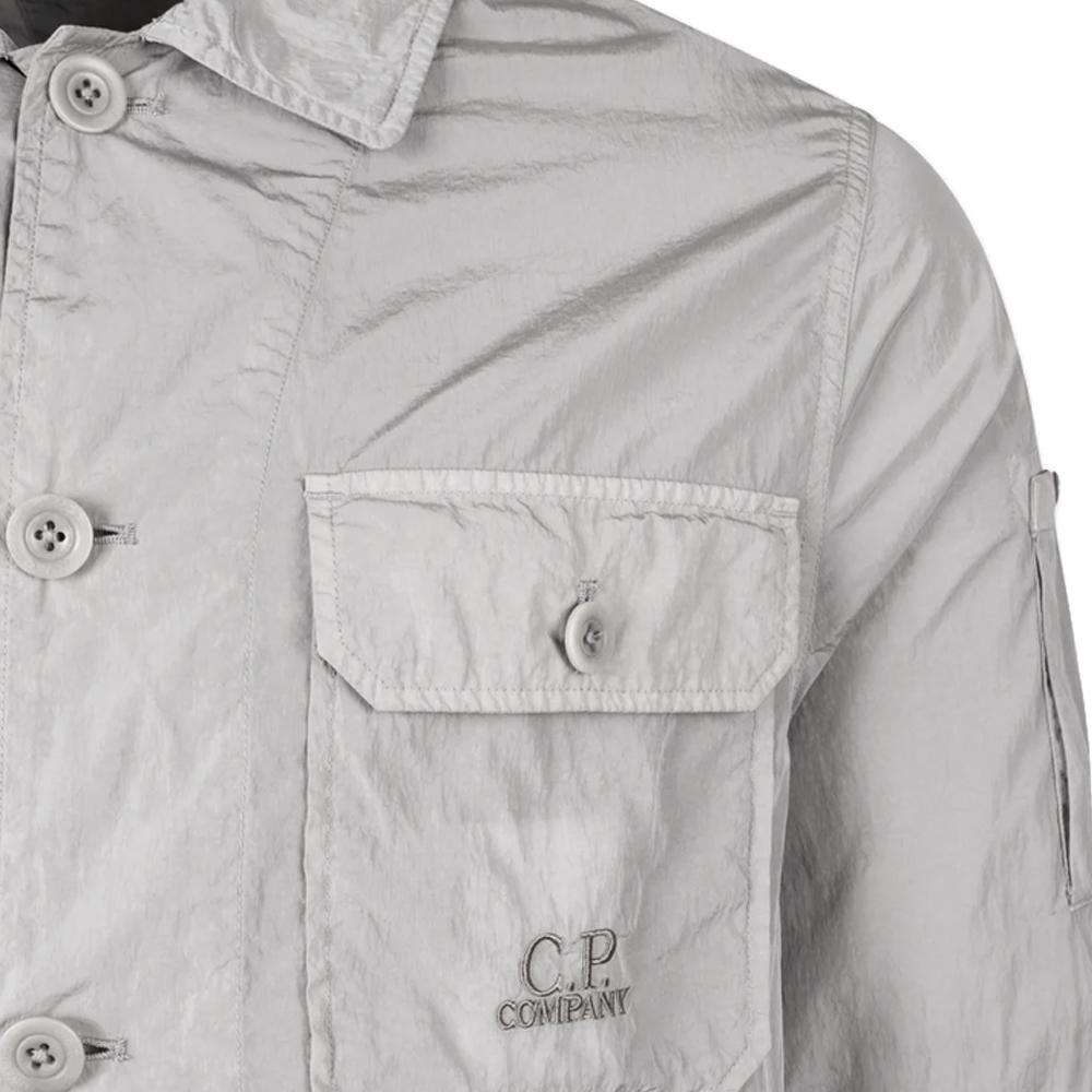 CP Company Lens Badge Shirt Jacket Gray Men’s