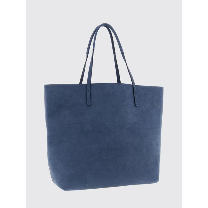 Vivienne Westwood Studio Large Shopper Tote Bag Black Leather