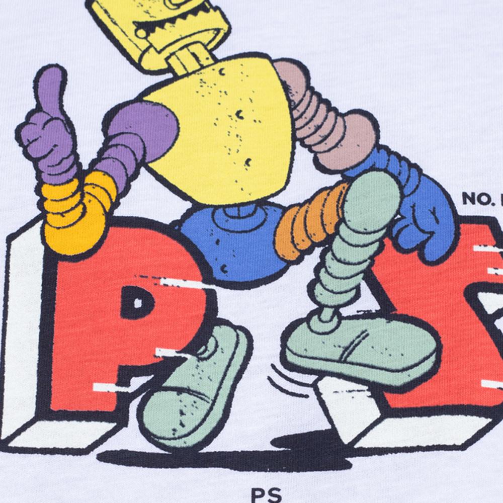 Paul Smith Men's Robot Print T-Shirt M2R 011R MP4444 01
