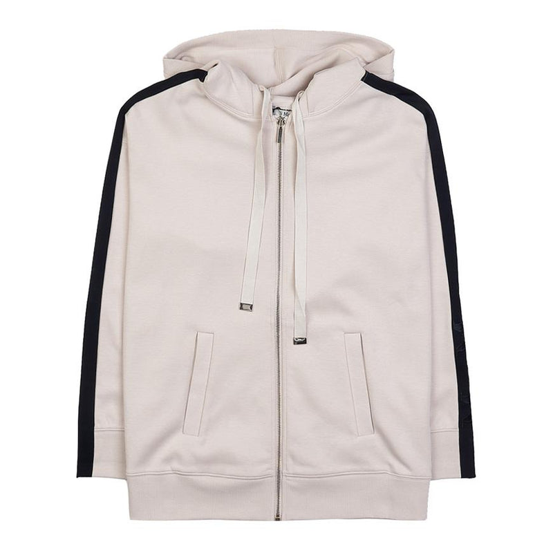 Max Mara FENNEC Hooded Zip-Up Jacket Beige