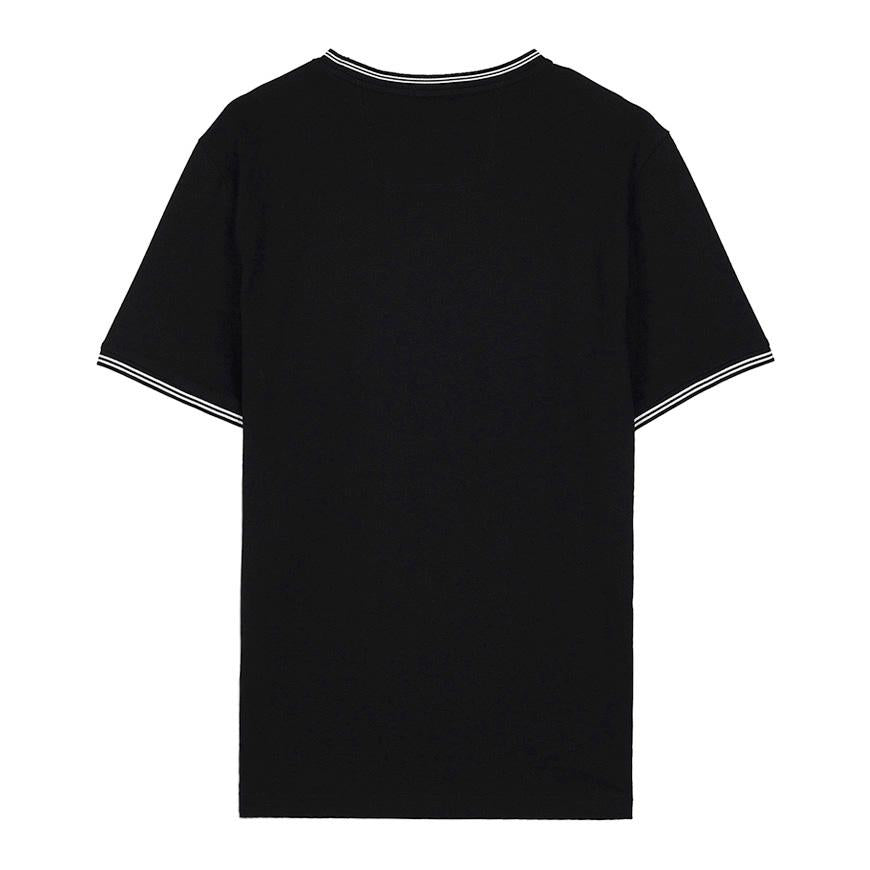 HUGO BOSS Men’s Stretch Cotton T-Shirt Black