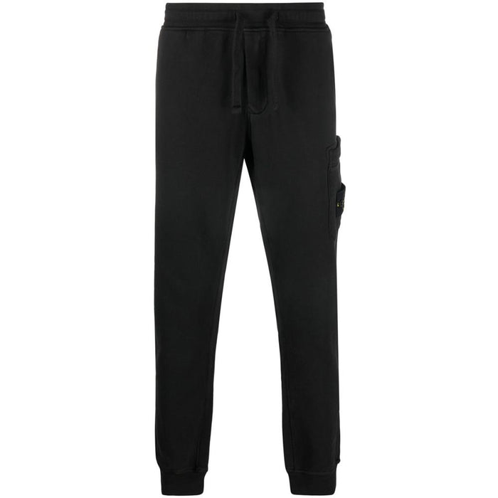STONE ISLAND Black Training Pants Men’s Classic Pants 761564551 V0029