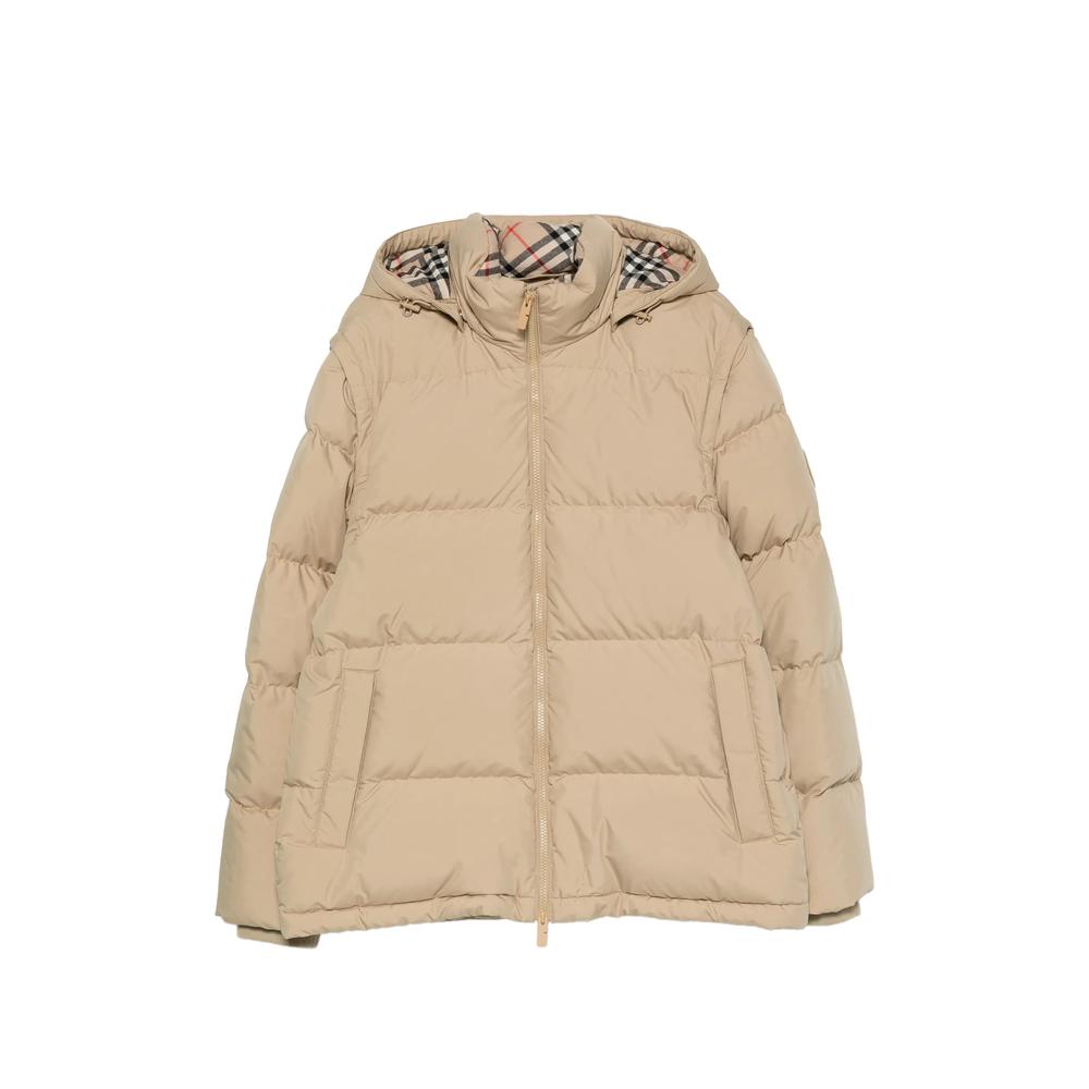 BURBERRY Black Down Puffer Jacket Men