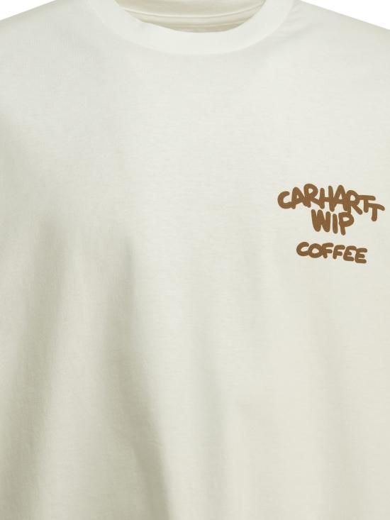 CARHARTT WIP White Short Sleeve T-Shirt Men’s Cotton Tee