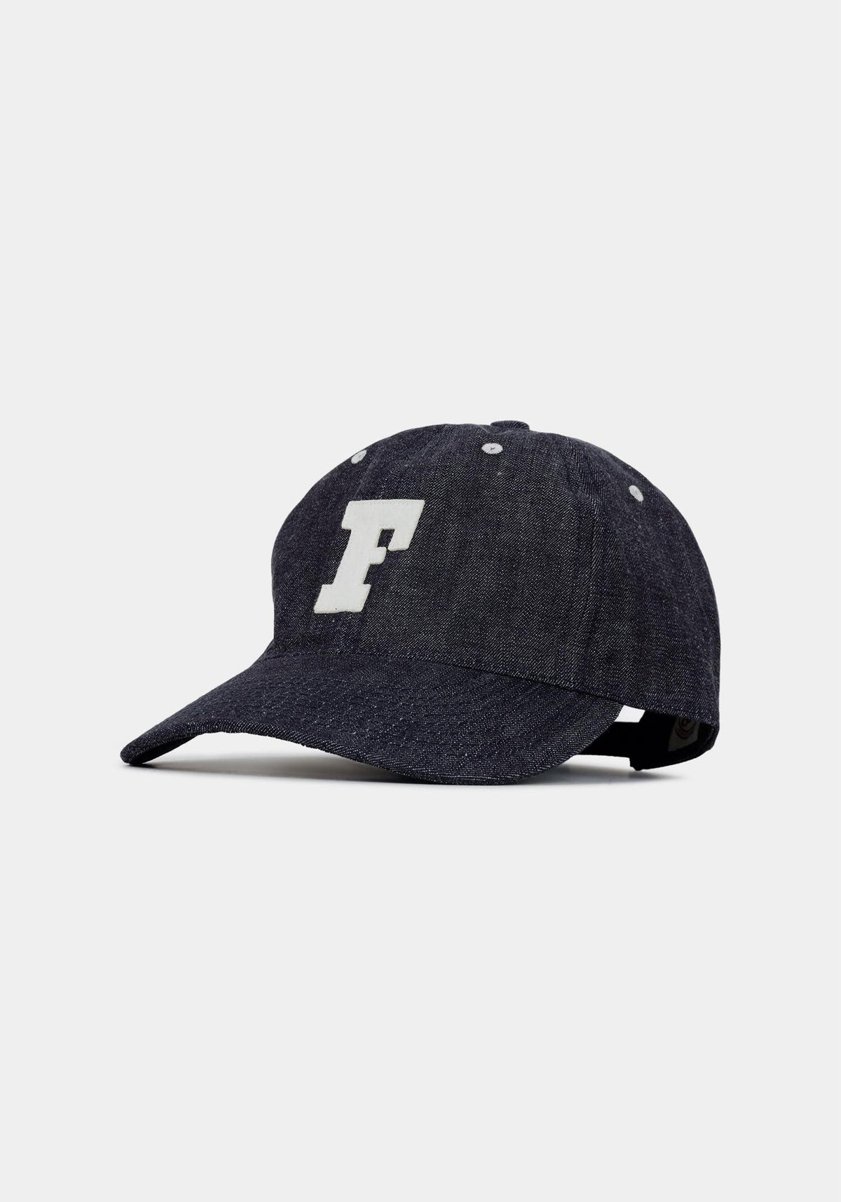 FULLCOUNT Indigo Blue 6-Panel Denim Baseball Cap