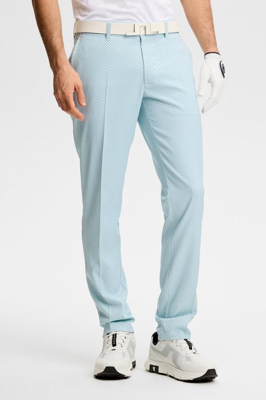 J LINDEBERG Straight Classic Pants for GMPA15002O578 BRIDGE STACK SKYLIGHT S DOM
