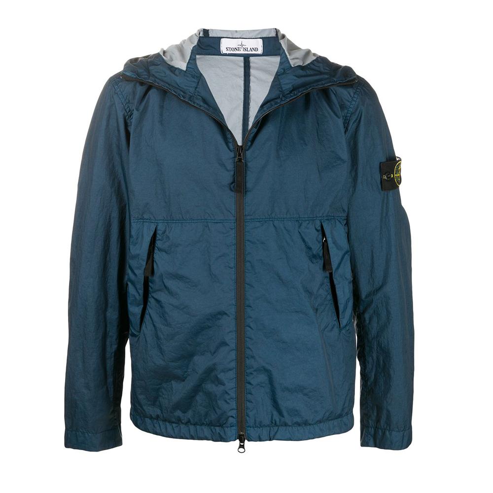 STONE ISLAND Membrana 3L TC Hooded Jacket Black Men’s