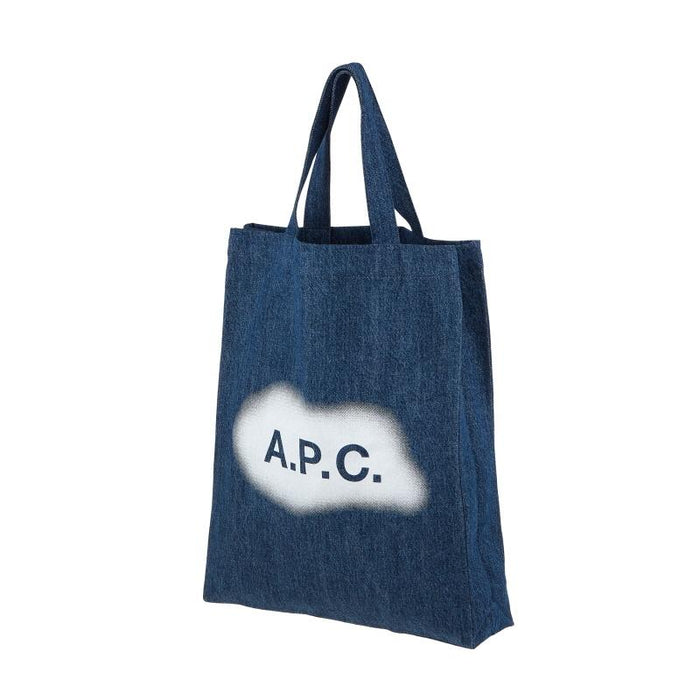 A.P.C. Washed Indigo Stonewash Unisex Tote Bag