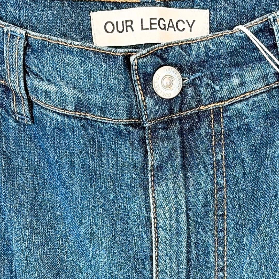 OUR LEGACY Western Blue Joiner Denim Jeans for Men