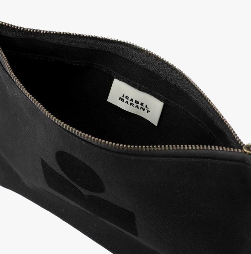 Isabel Marant Women’s Leather Clutch Bag PO0046FA A1X18M 01BK