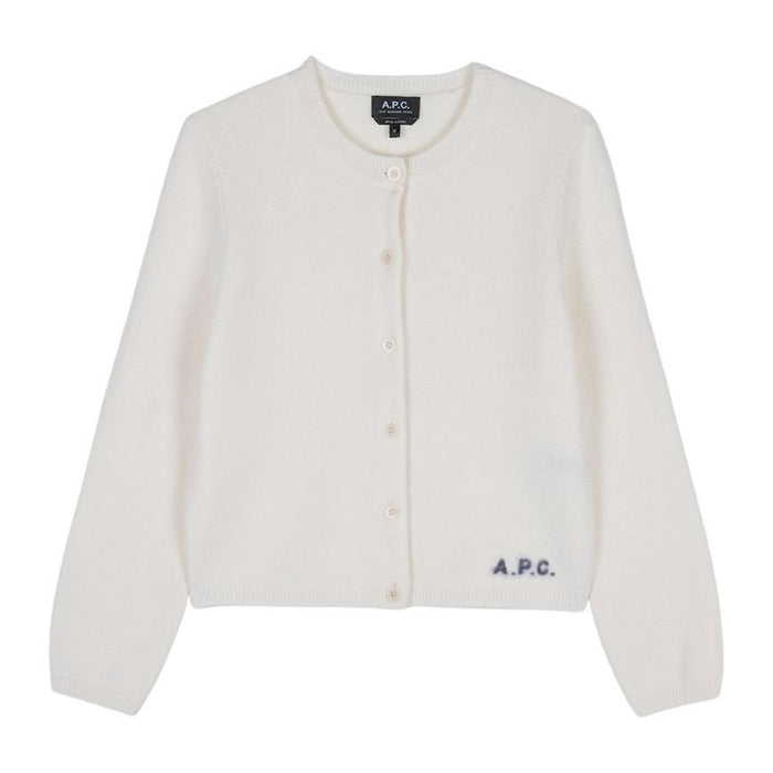 A.P.C. Women’s Mila Wool Blend Cardigan Navy