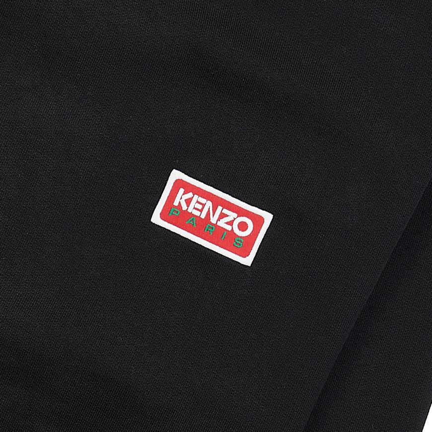 KENZO Women’s Logo Print Sweatshirt Black Cotton