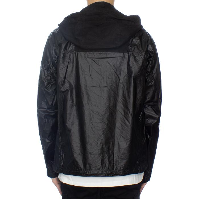 CP Company Hooded Mixed Lens Jacket Black Men’s Outerwear