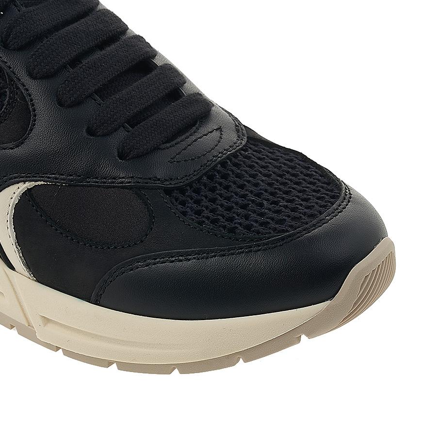 Ferragamo Women's Gancini Low Top Sneakers COSIMINA 1 NERO 0763650