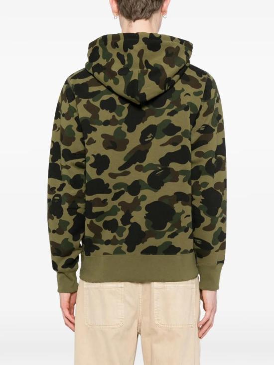 BAPE Green Pullover Hoodie Women’s Sweatshirt 001 PPL801007 MGRN