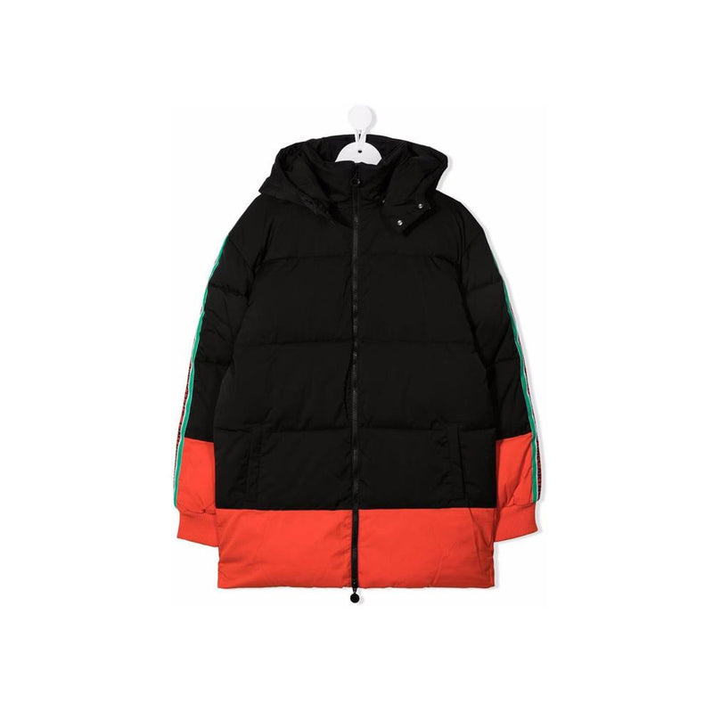 Stella McCartney Colorblock Puffer Jacket Black Women’s