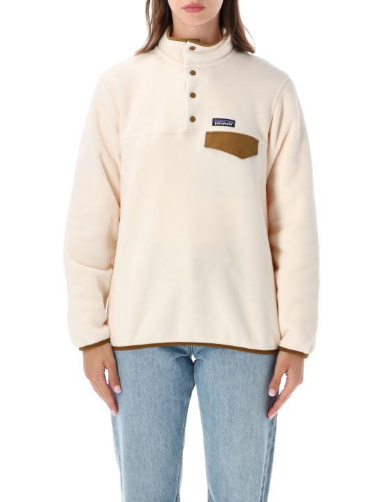 patagonia Women's Lightweight Synchilla Snap-T Fleece Pullover Natural