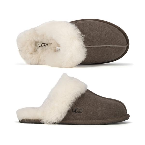 Ugg Scuffette II Espresso Faux Fur Women’s Slippers 1106872 ESP