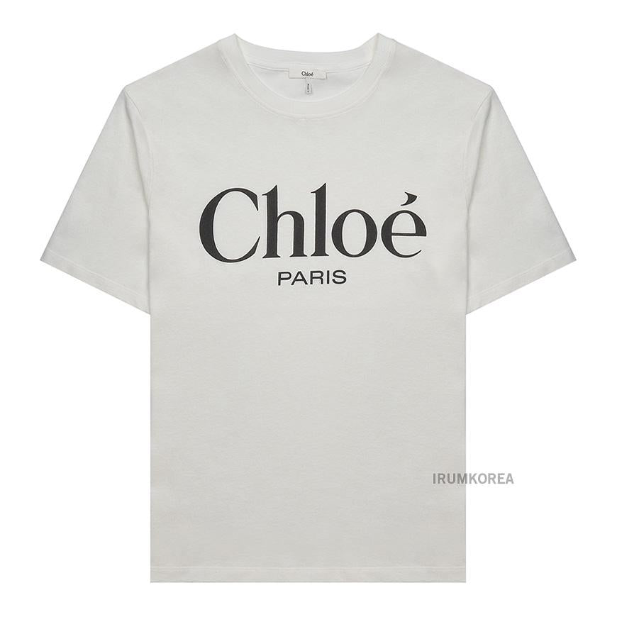 Chloe Oversized Logo T-Shirt for Women CH25SJH20191 101