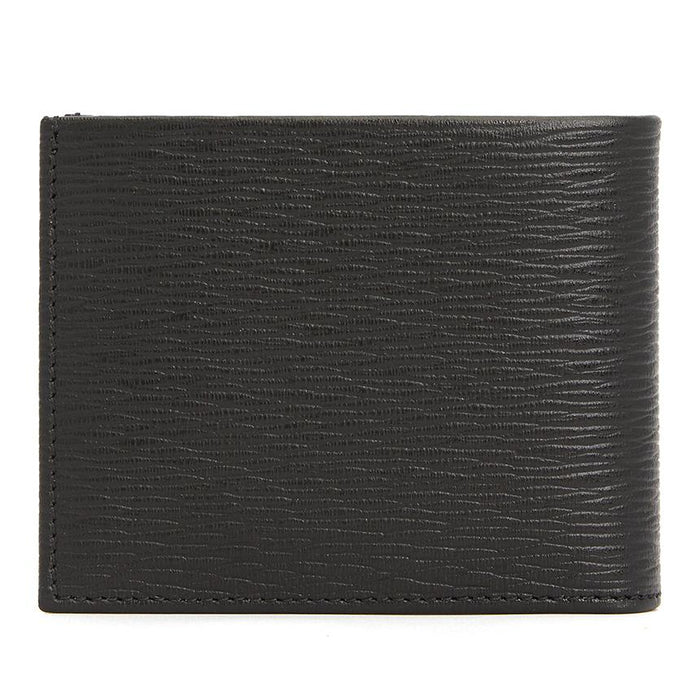 Ferragamo Men’s Leather Bifold Wallet 66 A064 NERO 0685978