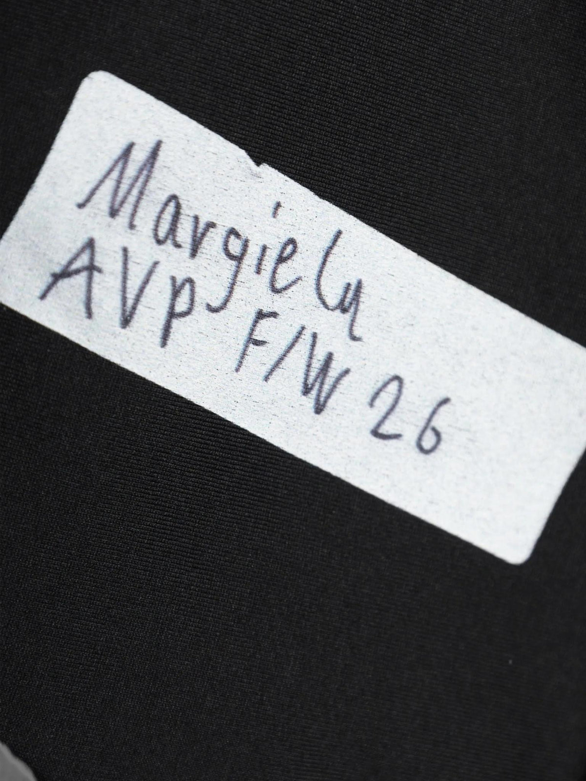 Maison Margiela Black Cotton Short Sleeve T-Shirt