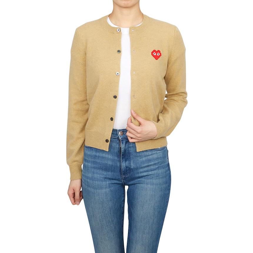 Comme des Garcons x Invader Pixel Patch Women’s Cardigan AZ N083 051 3