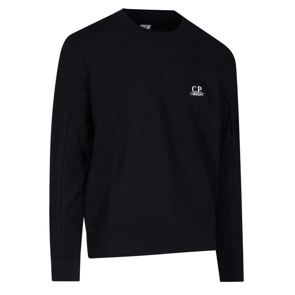 CP Company Embroidered Logo Fleece Sweatshirt 12CMSS022B 005086W 999