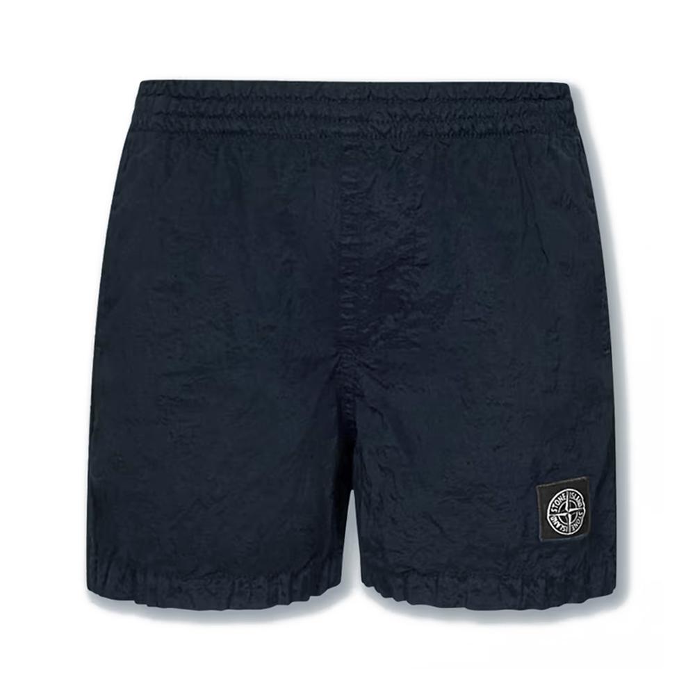 STONE ISLAND Women’s Logo Swim Shorts Black