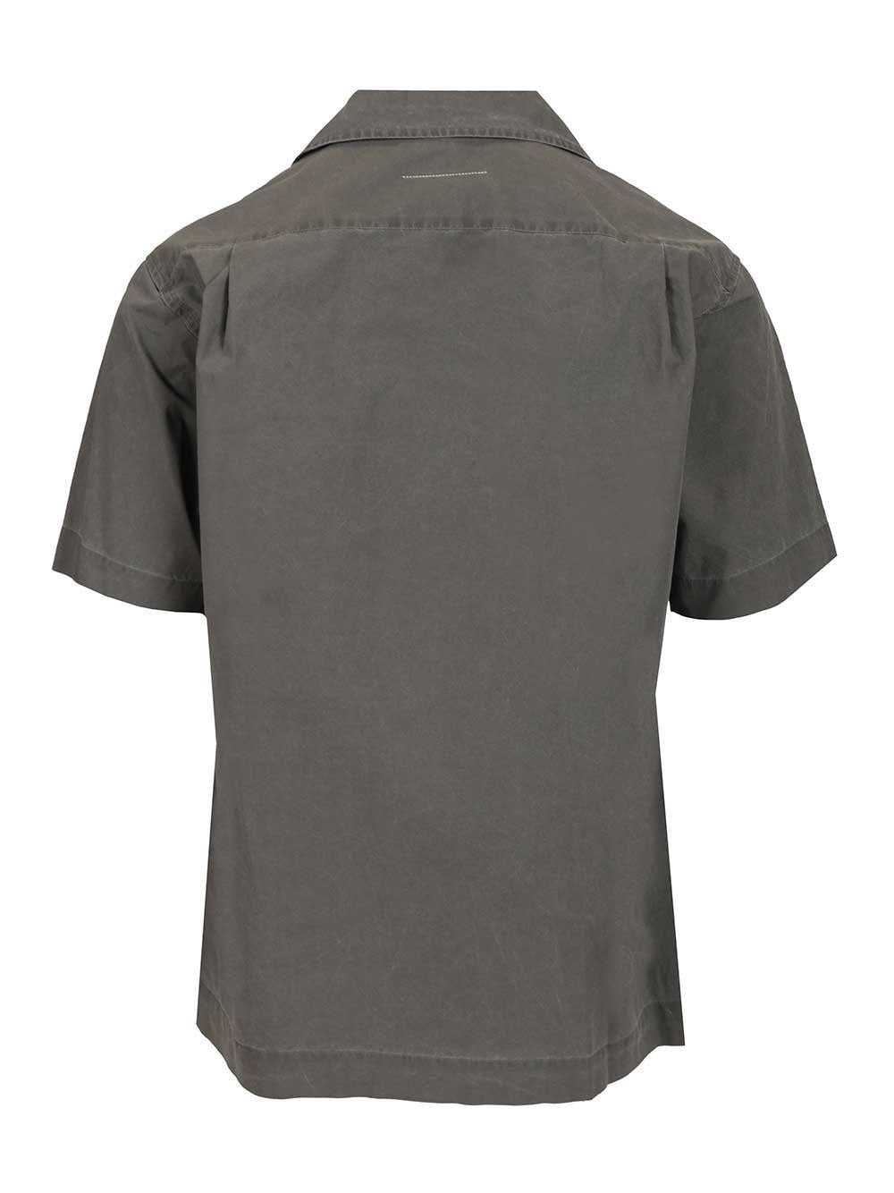 Maison Margiela Cotton Short Sleeve Shirt for Men