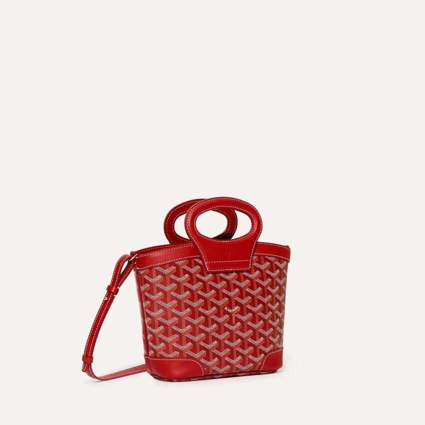 GOYARD Red Beluga Mini Tote Bag for Women BELUGAMINTY02 CL02