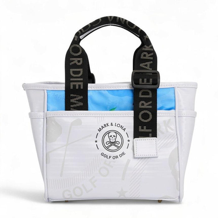 MARK&LONA White Cart Tote Bag Unisex
