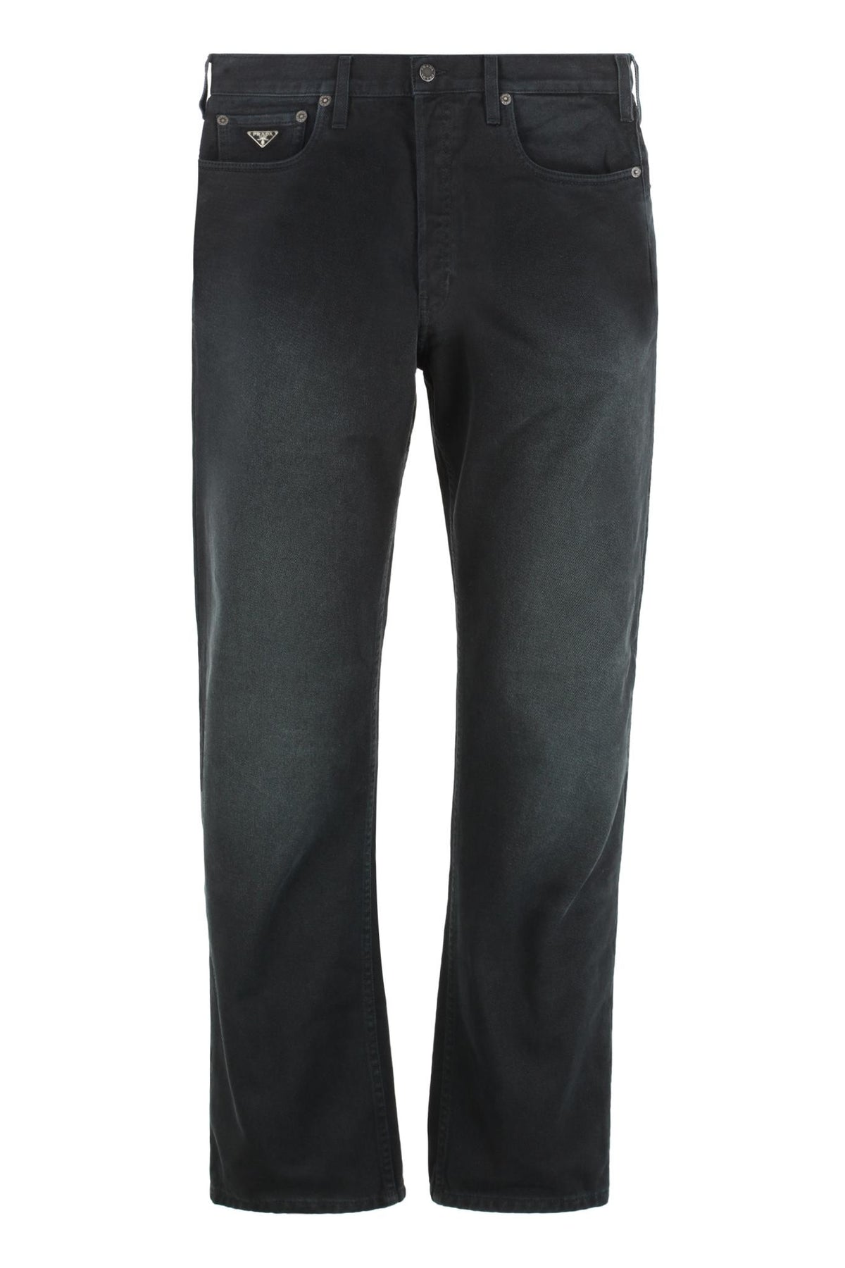PRADA Dark Wash Straight Leg Denim Jeans Men
