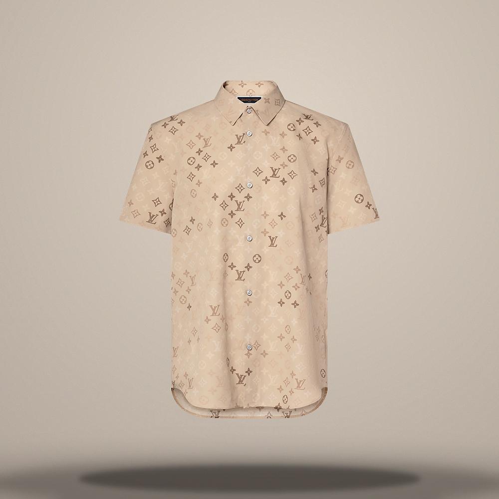 Louis Vuitton Monogram Regular Fit Short Sleeve Blouse