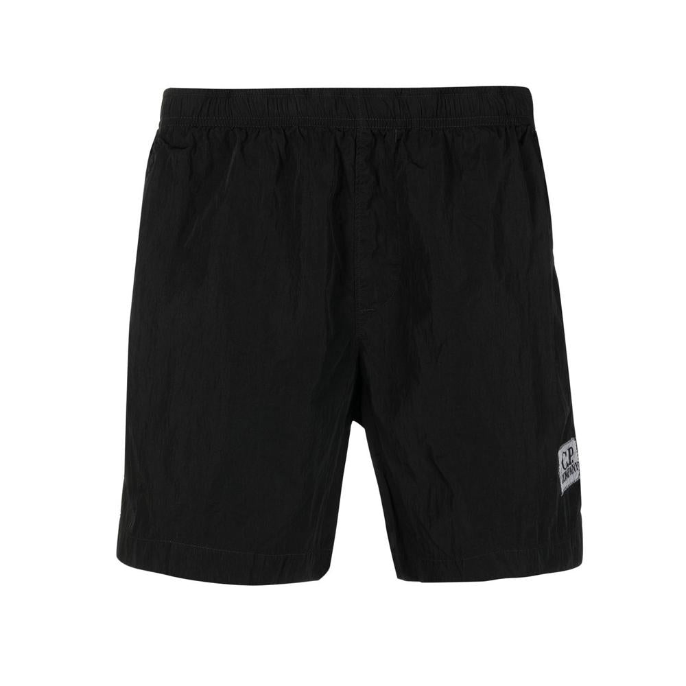 CP Company Logo Swim Short Pants Black