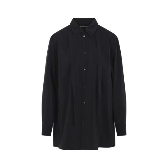 Lemaire Black Cotton Shirt SH1282 LF1308999