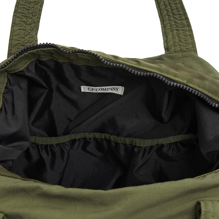 CP Company Men’s Nylon Tote Bag Green