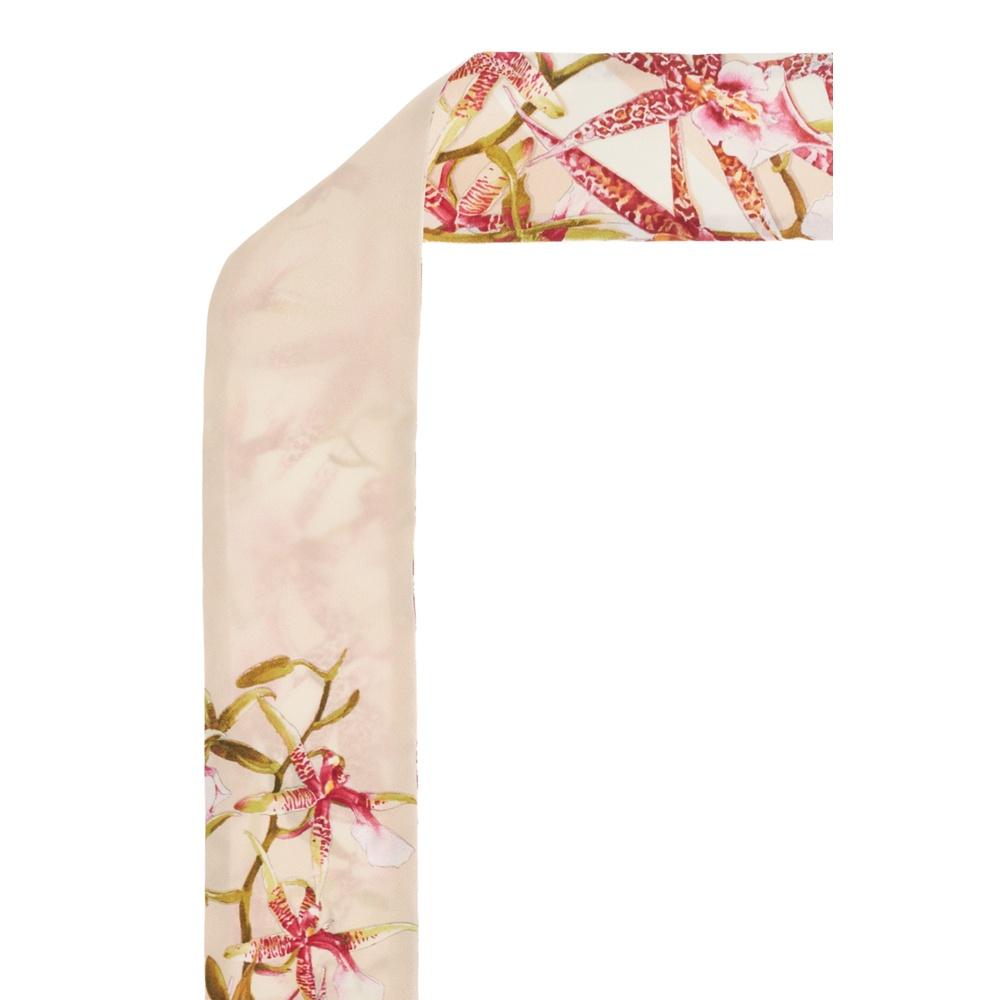 Ferragamo Gaia Print Silk Scarf