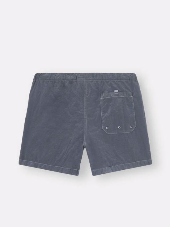 STONE ISLAND Avio Blue Cotton Drawstring Cargo Shorts K1S15B100006 S0043 V0024