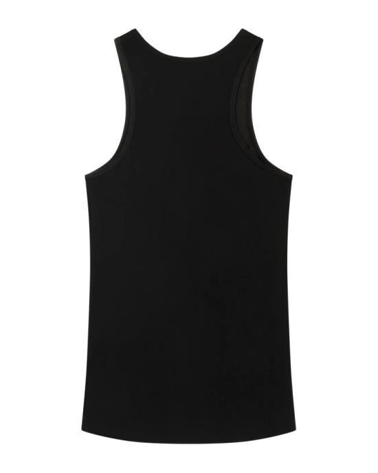 Entire Studios Black Sleeveless T-Shirt for Men ENTU261 PRSL 050
