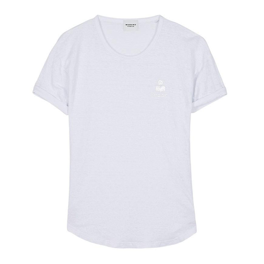 Isabel Marant Women’s Koldia T-Shirt TS0315FB A1N10E 20WH