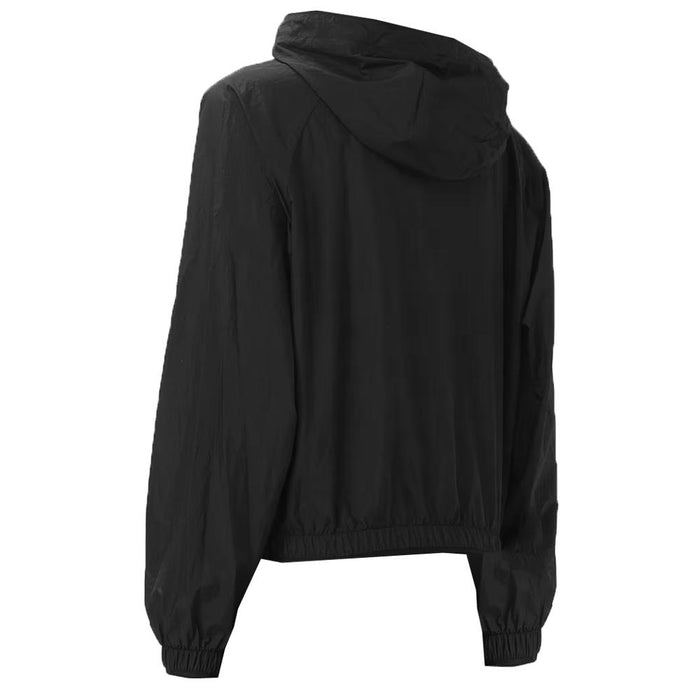 Duvetica Black Nylon Windbreaker Jacket for Women