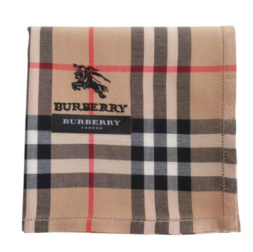 BURBERRY Classic Nova Check Petite Scarf Beige Cotton Unisex