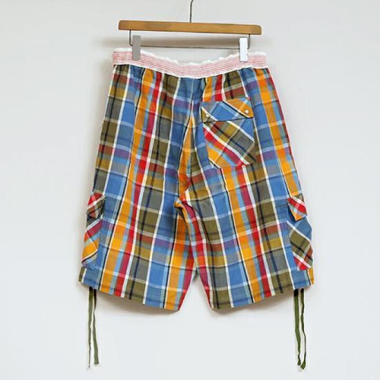 Nigel Cabourn Cotton Drawstring Short Pants for Men 80481251100190