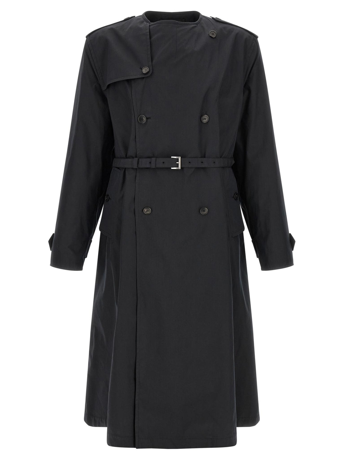 PRADA Beige Cotton Trench Coat for Men