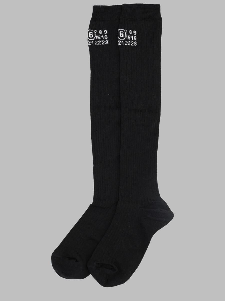 Maison Margiela White Cotton Blend Crew Socks