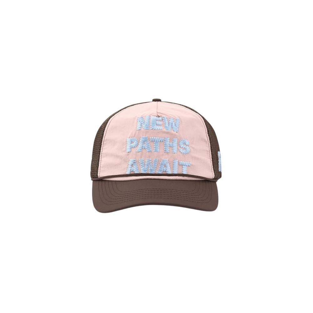 Woods Beige Alex Jono x Woods New Pass Await Trucker Hat Unisex